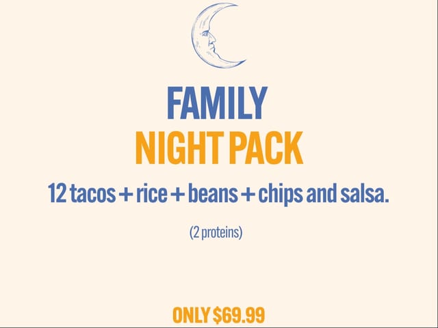 Family Night Pack.